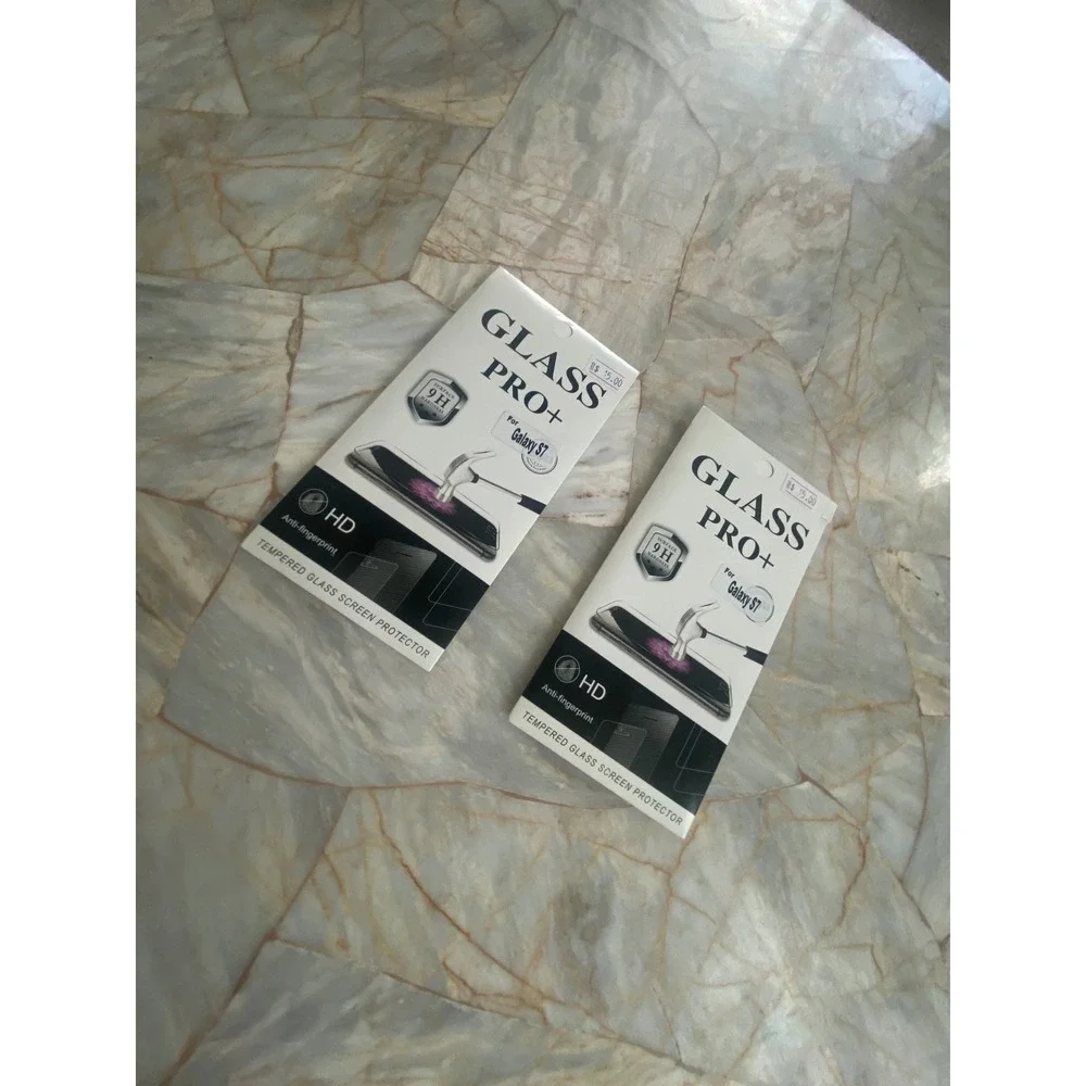 2 Pack Glass Pro+‎ Premium Tempered Glass Screen Protector for Samsung Galaxy S7